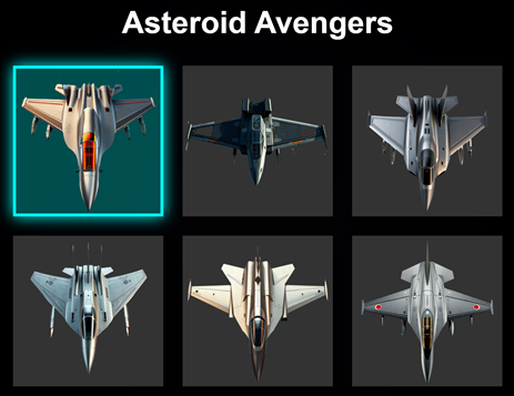 Asteroid Avengers Game Screenshot